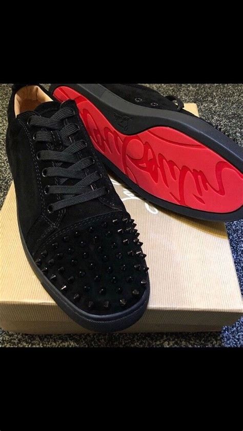 men's louis vuitton red bottom|christian louboutin men's suede shoes.